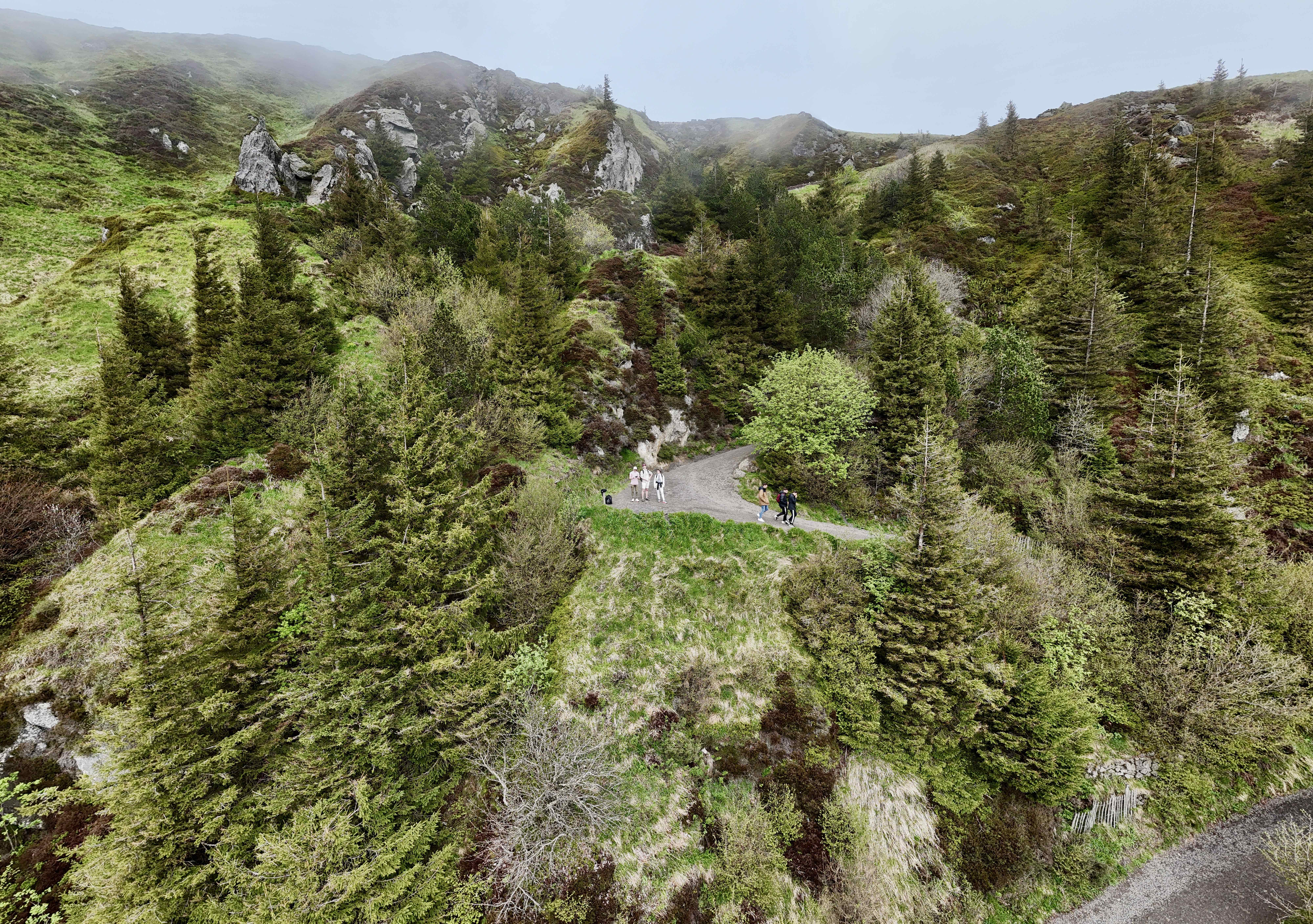 Photo drone puy-de-dome